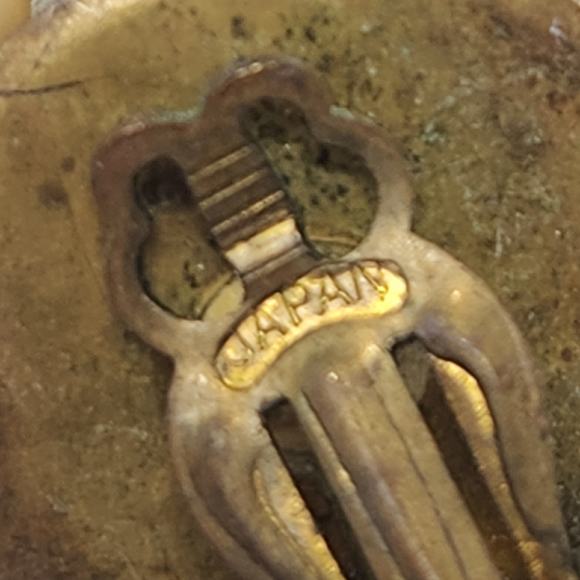 Button Cluster Vintage Clip On Earrings Set of 4 Pairs Beaded Retro Glam Japan - Picture 8 of 9